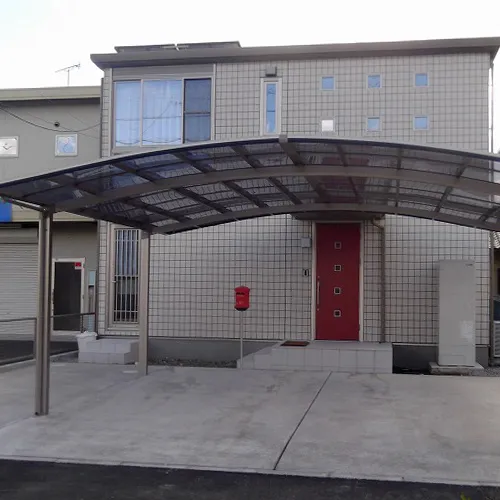 カーポートの施工後