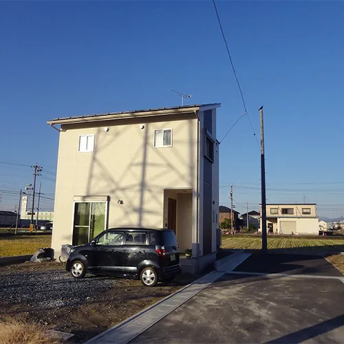 新築外構施工前